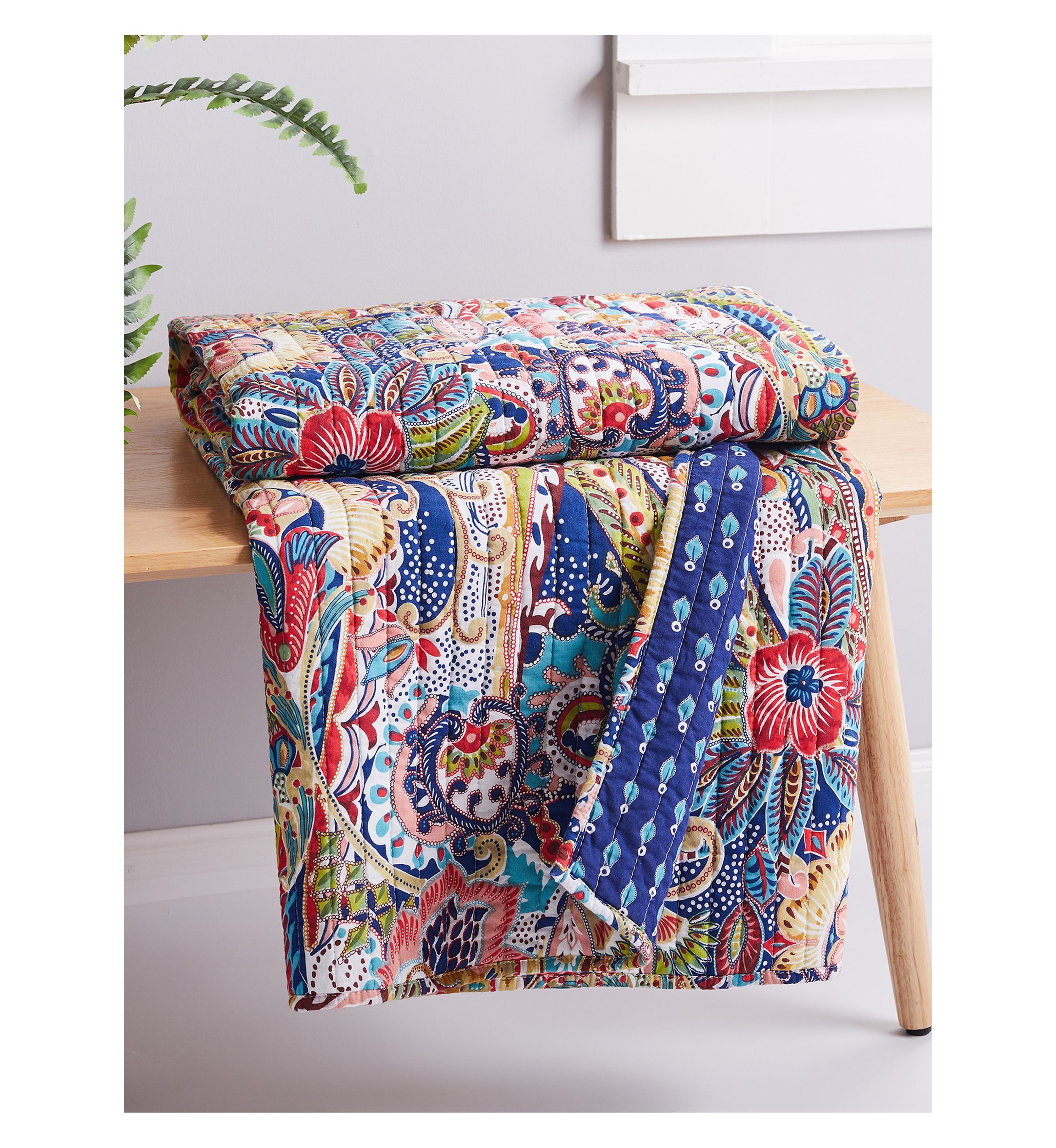 Nanette Quilted Throw