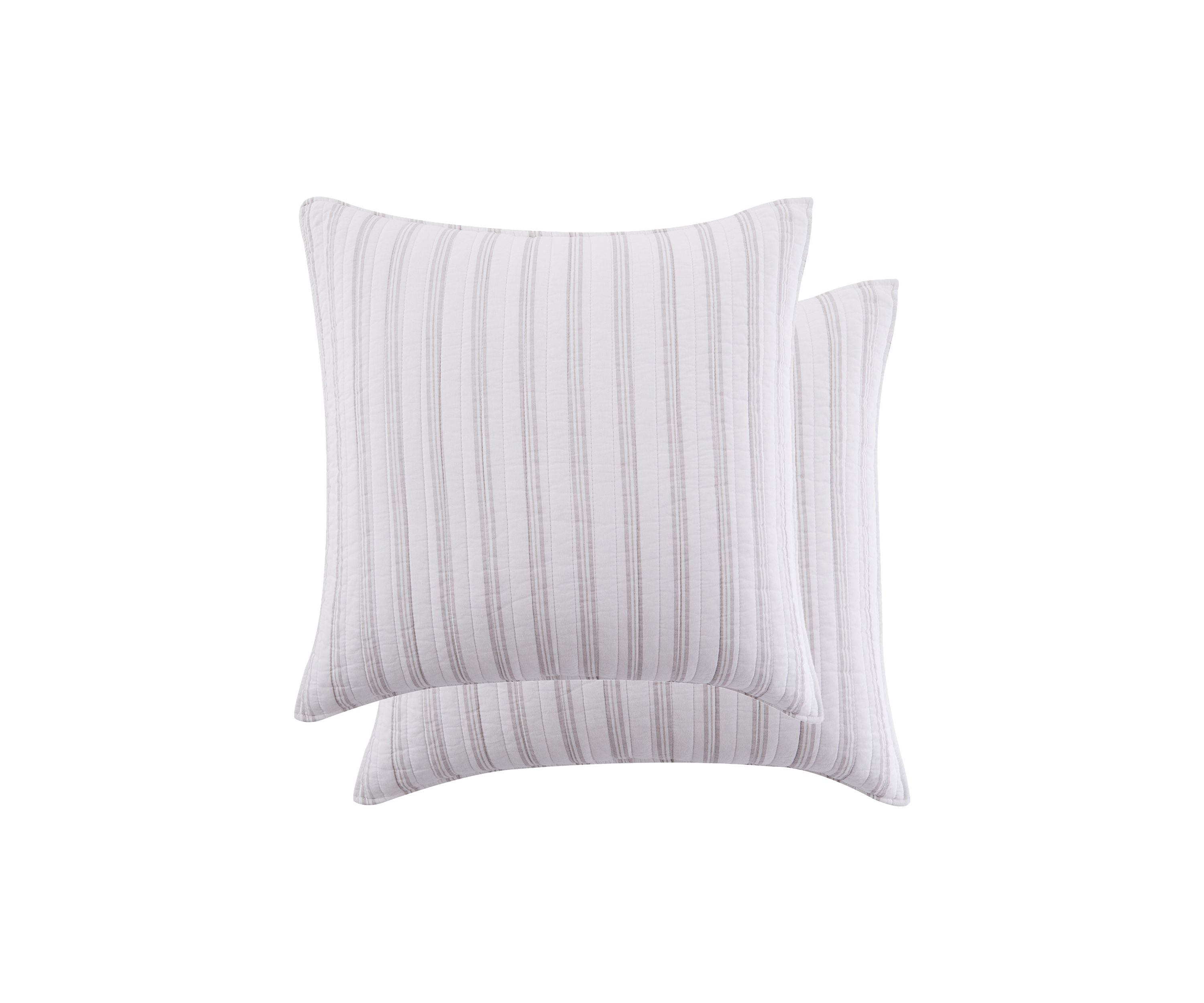 Sanira Taupe Euro Sham Set of 2