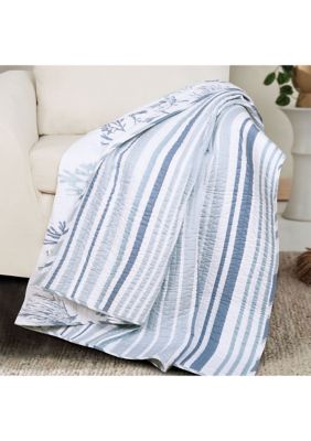 Truro Stripe Quilted Throw