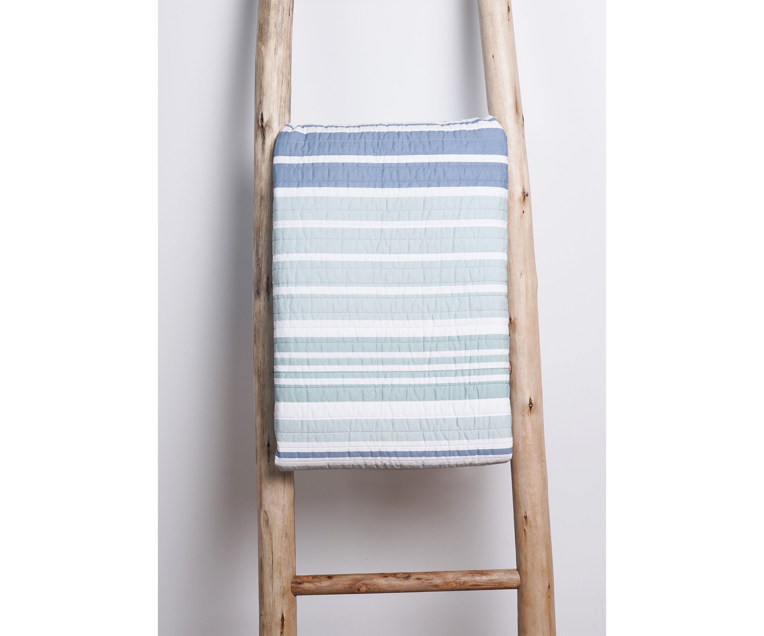Truro Stripe Quilted Throw