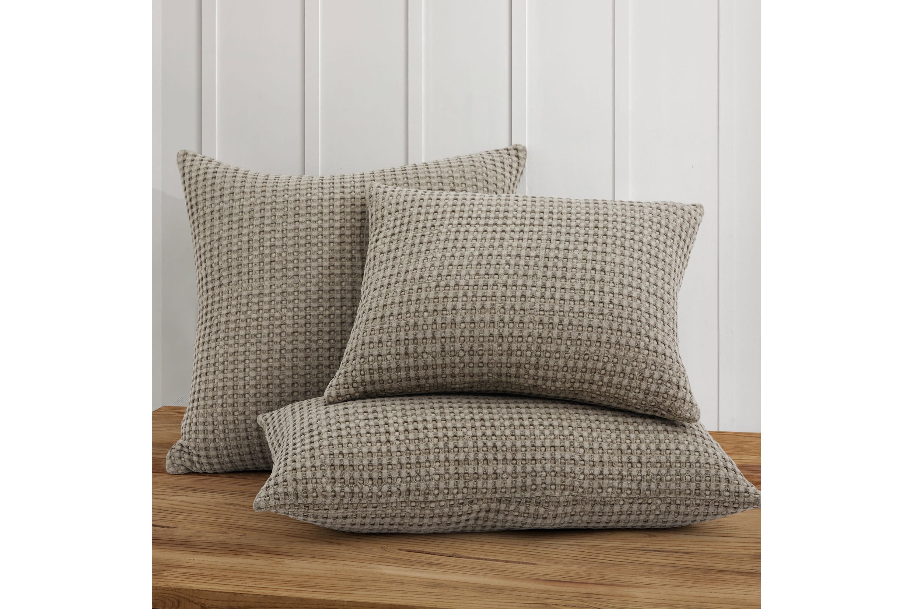Mills Waffle Pillow