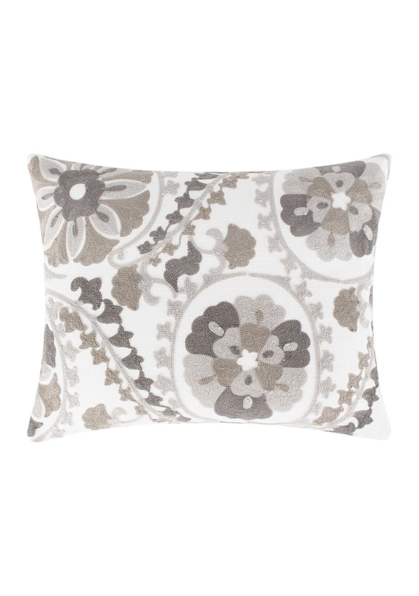 Mills Crewel Suzani Pillow