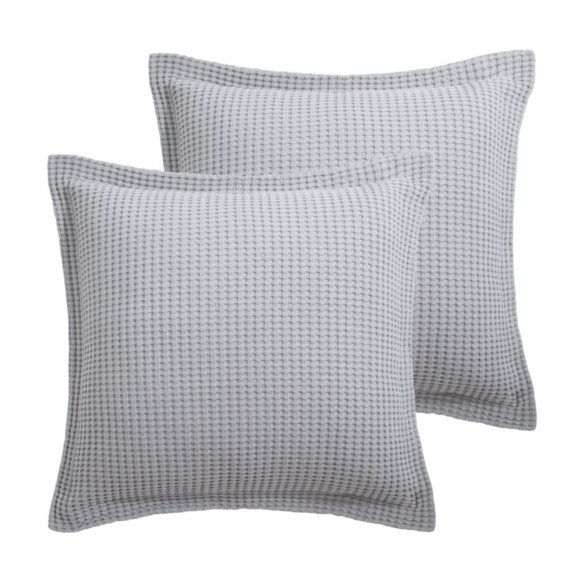 Mills Waffle Euro Sham Set of 2