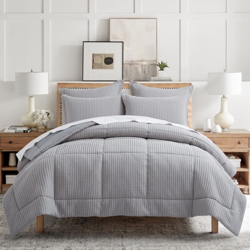 Mills Waffle Euro Sham Set of 2