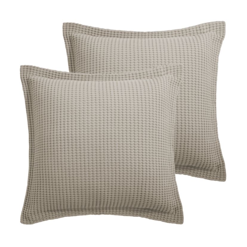 Mills Waffle Euro Sham Set of 2