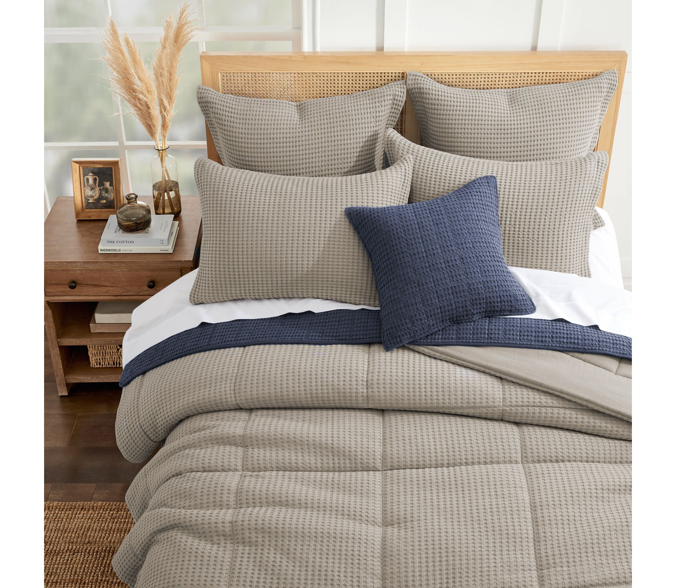 Mills Waffle Euro Sham Set of 2