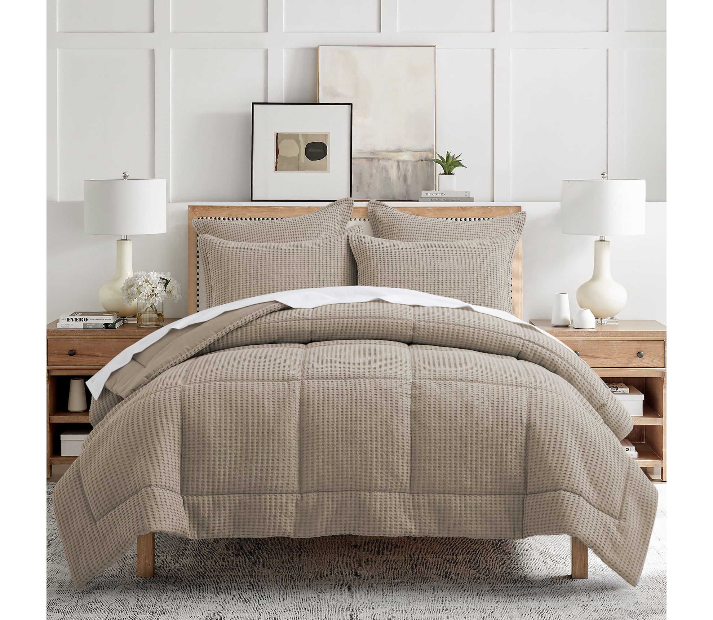 Mills Waffle Euro Sham Set of 2