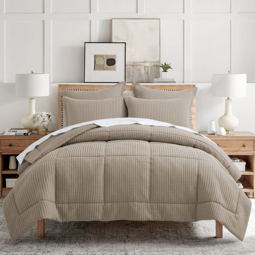 Mills Waffle Euro Sham Set of 2