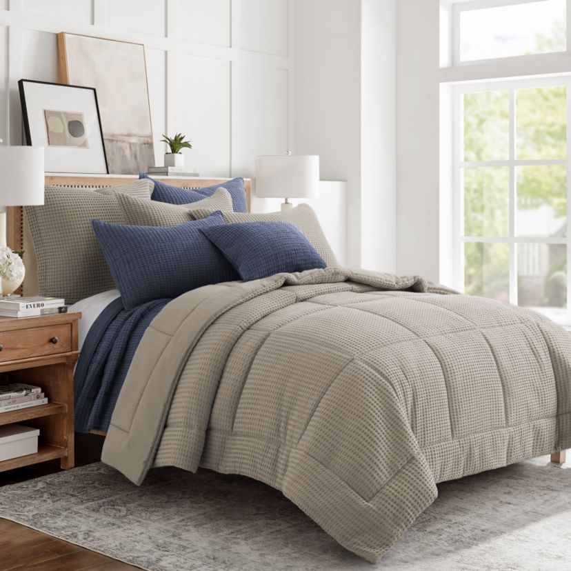 Mills Waffle Euro Sham Set of 2