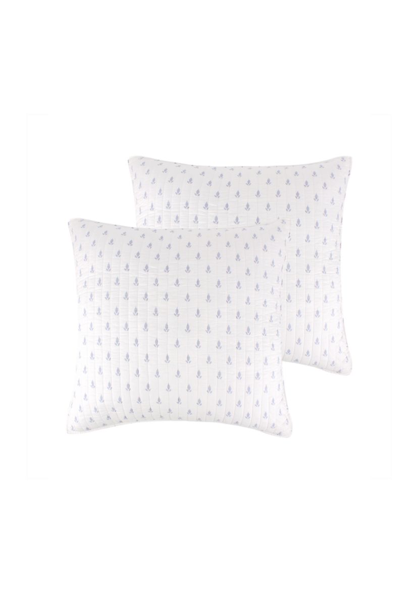 Belhaven Gray Euro Sham Set of 2