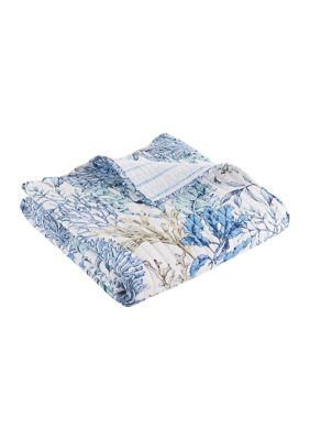 Madison Park Pebble Beach Oversized Cotton Quilted Throw | belk