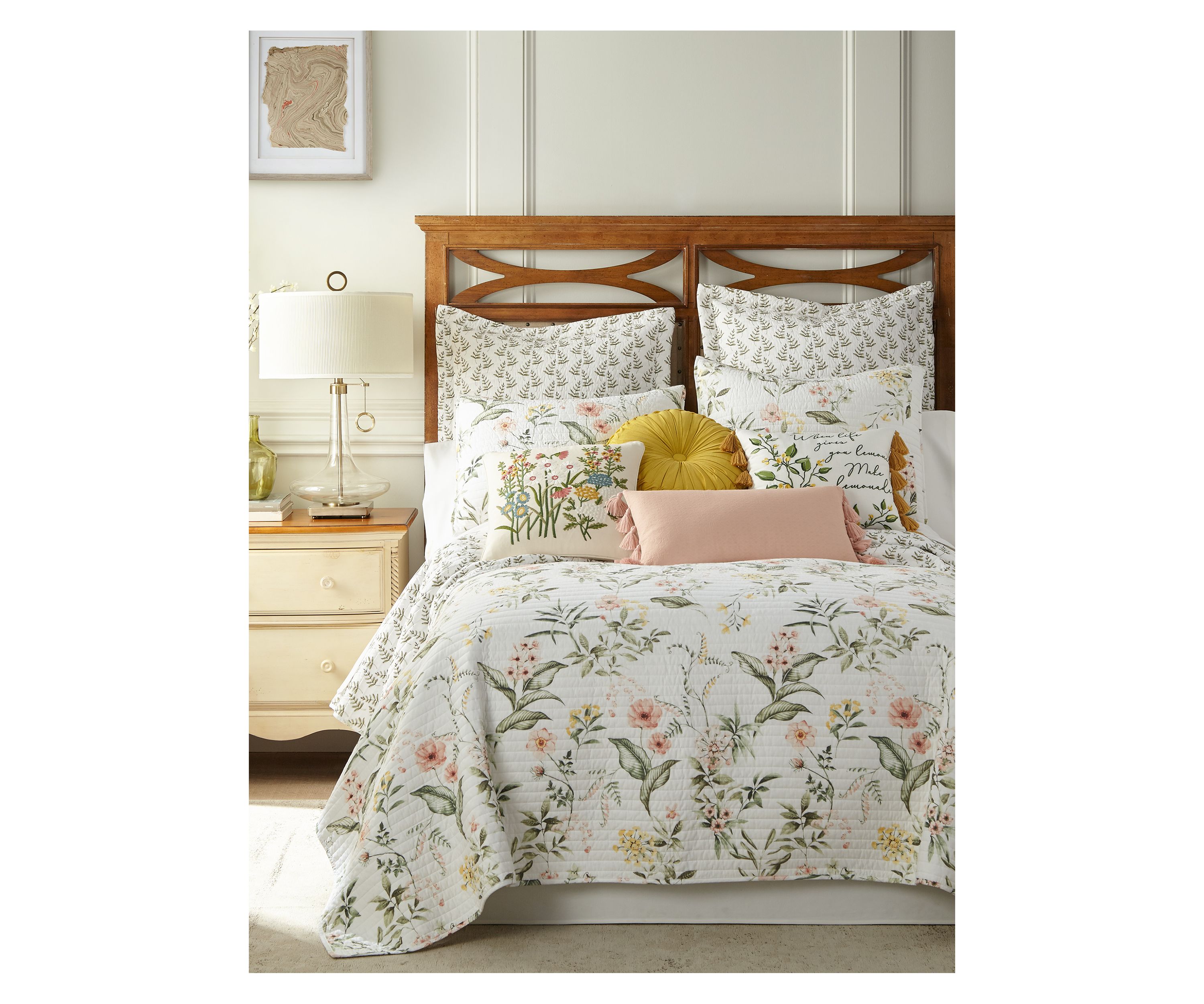 Viviana Round Ochre Pillow