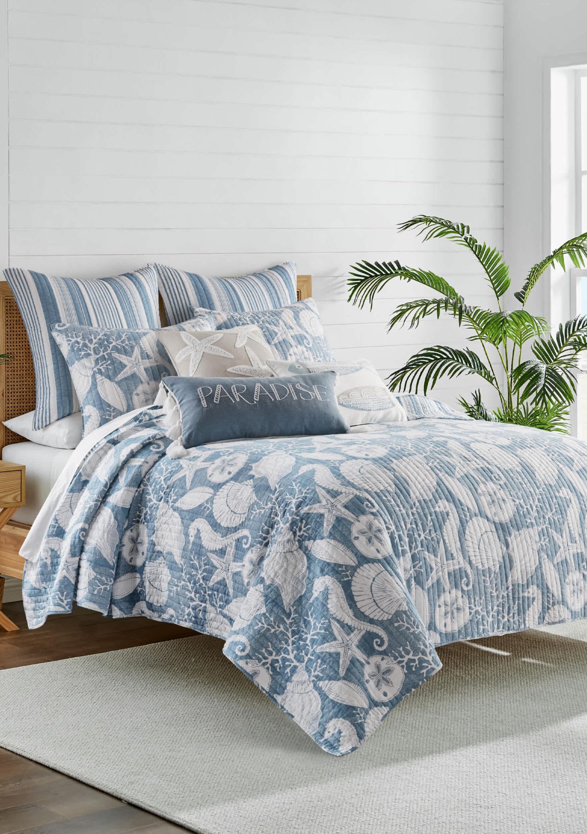 Stillwater Denim Euro Sham Set of 2