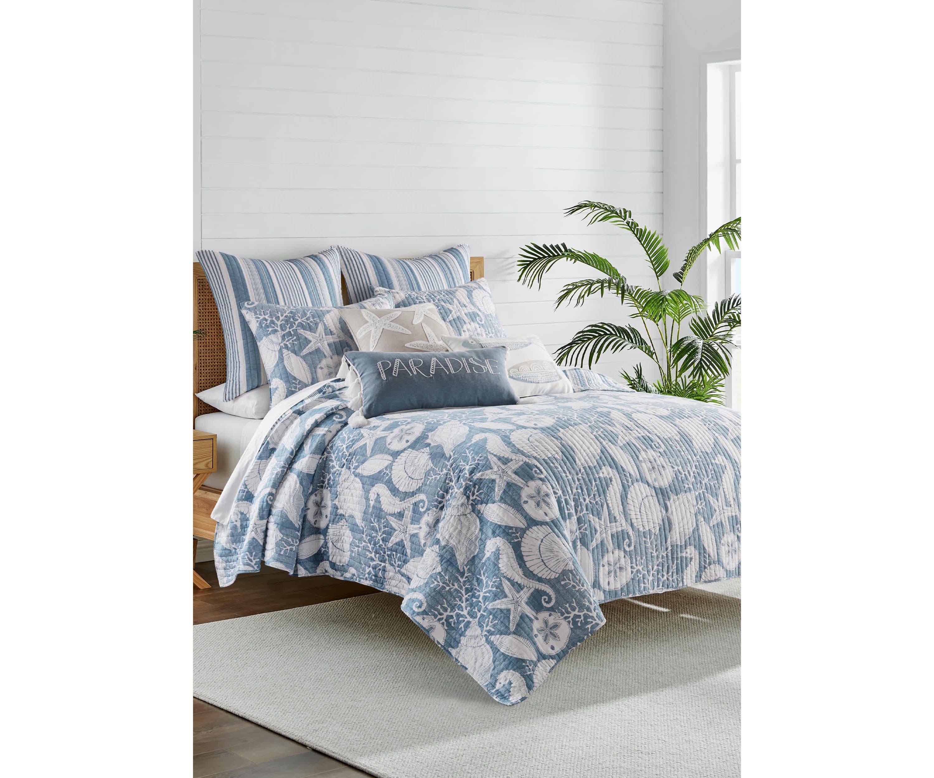 Stillwater Denim Euro Sham Set of 2