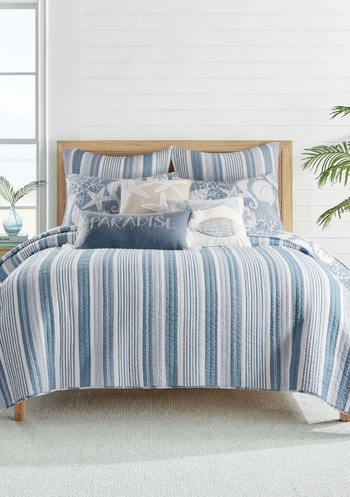 Stillwater Denim Euro Sham Set of 2