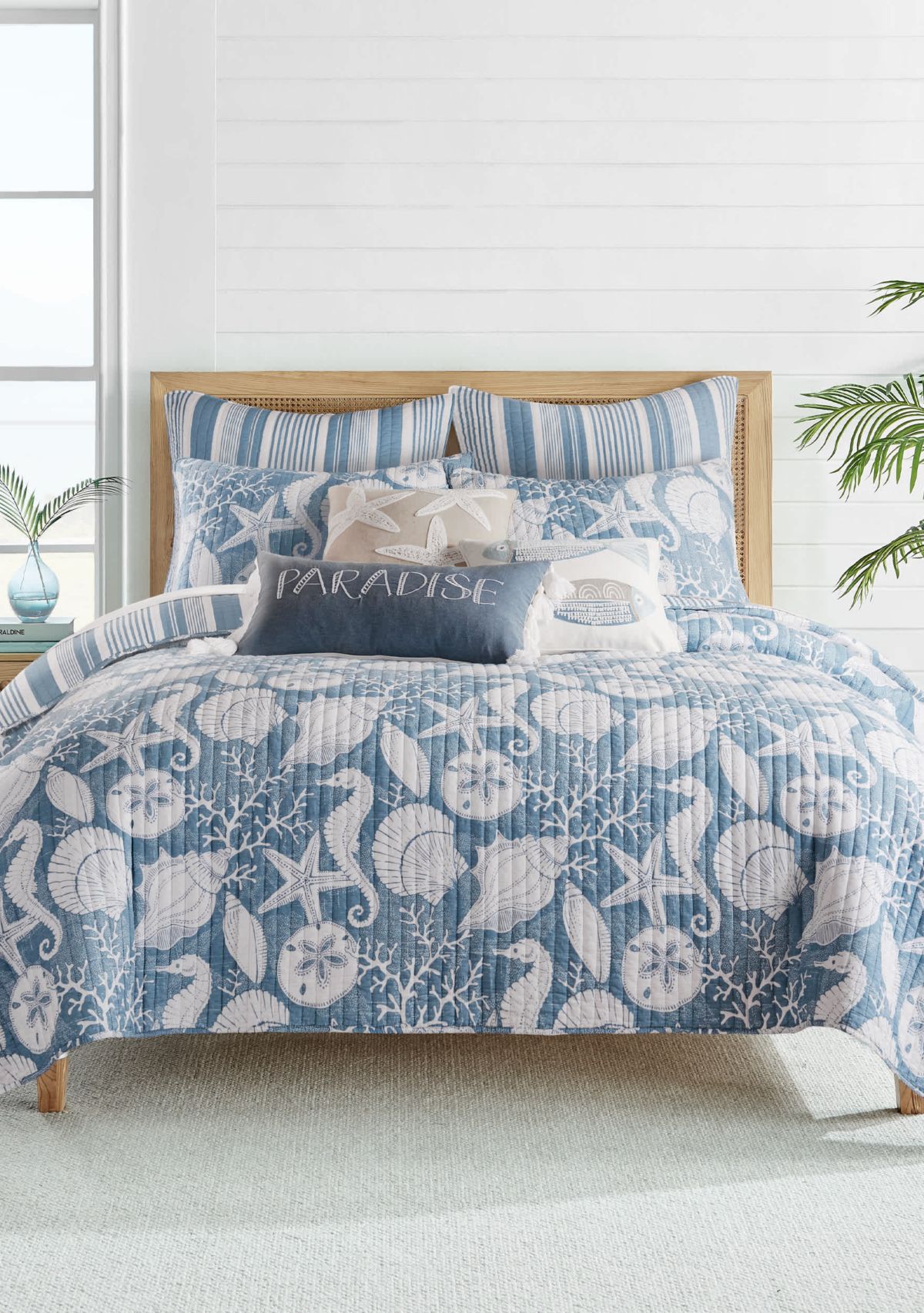 Stillwater Denim Euro Sham Set of 2