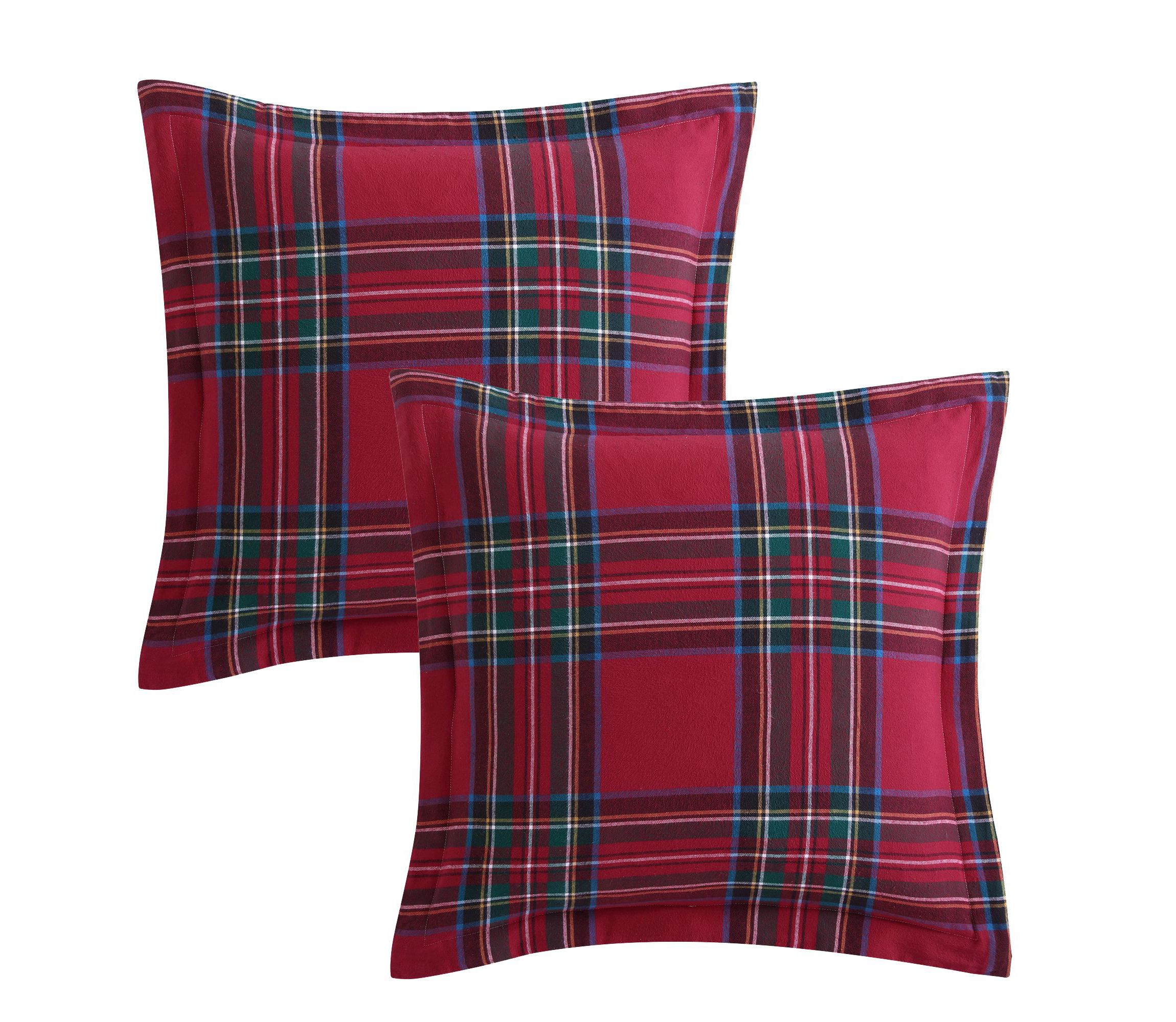Spencer Plaid Euro Sham Set of 2