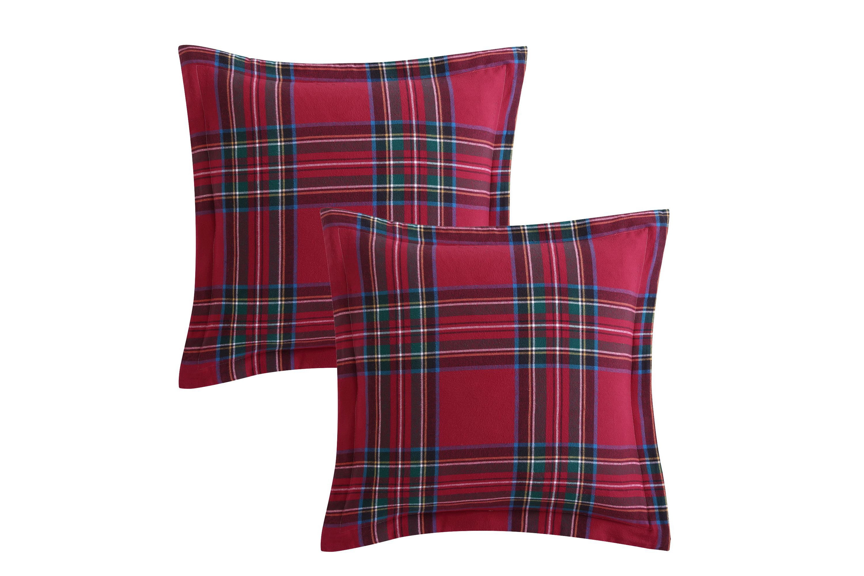 Spencer Plaid Euro Sham Set of 2