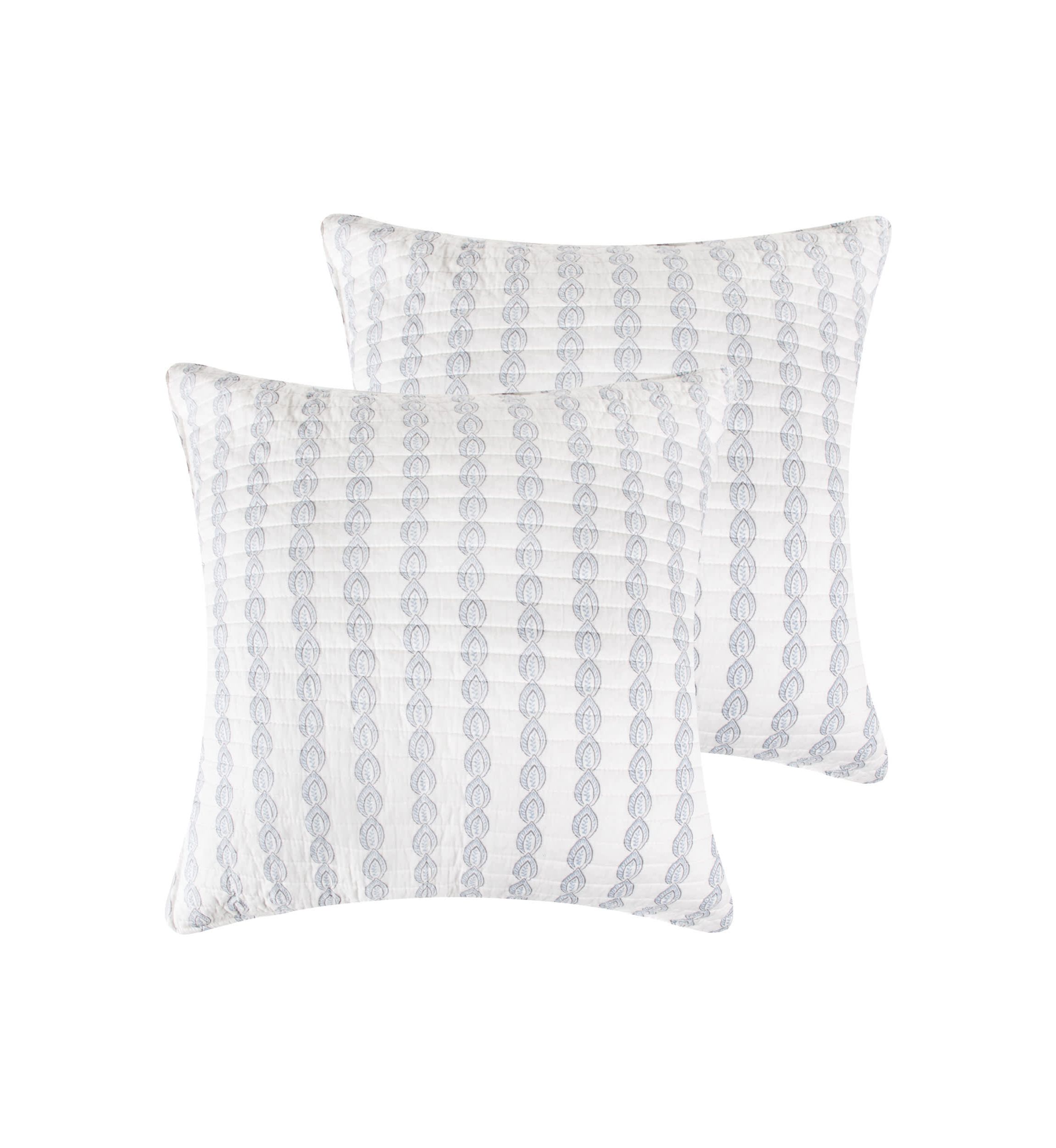Selesta Blue Euro Sham Set of 2