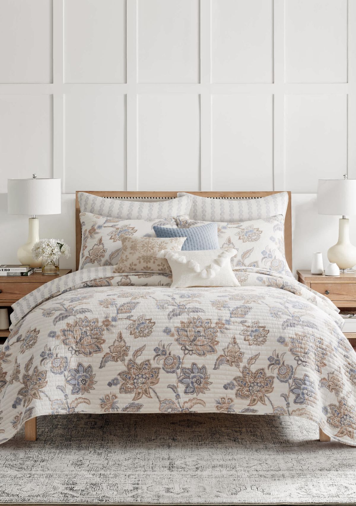 Selesta Blue Euro Sham Set of 2