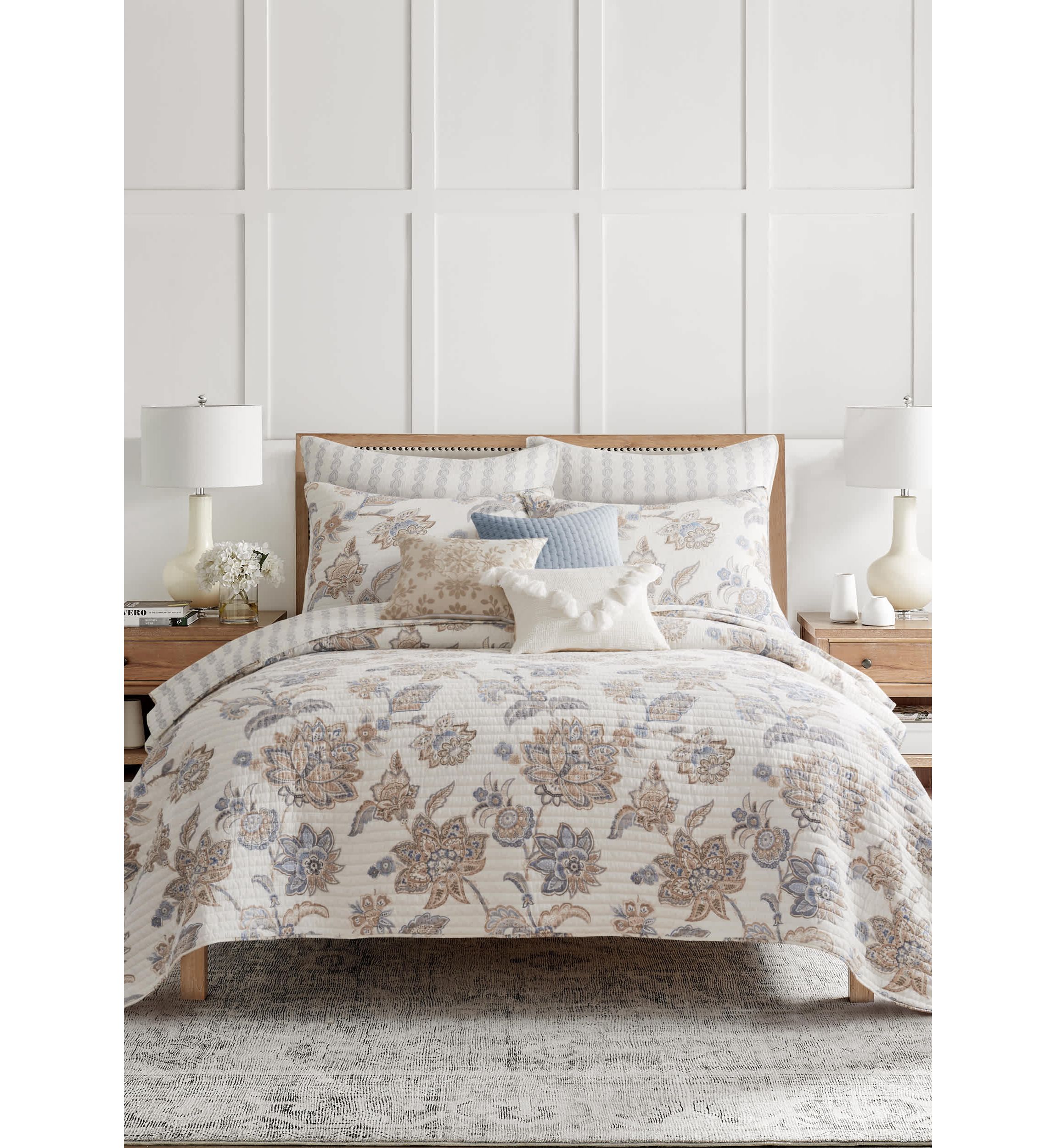Selesta Blue Euro Sham Set of 2
