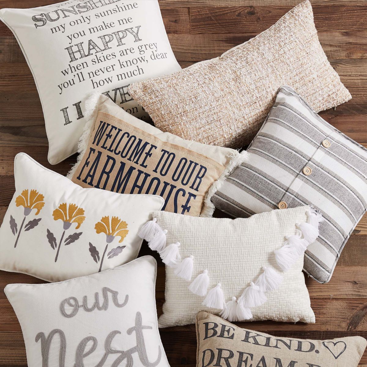 You are my Sunshine word pillow
