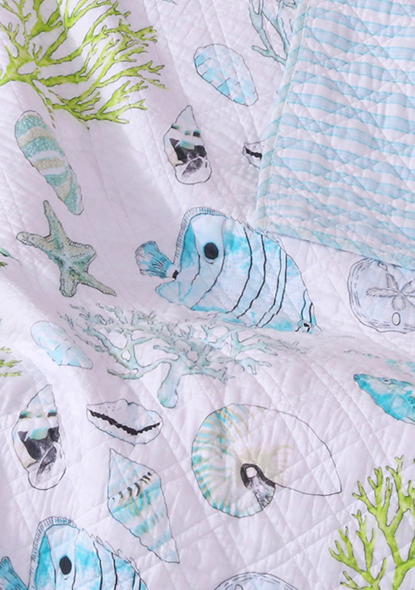 Biscayne Quilted Throw