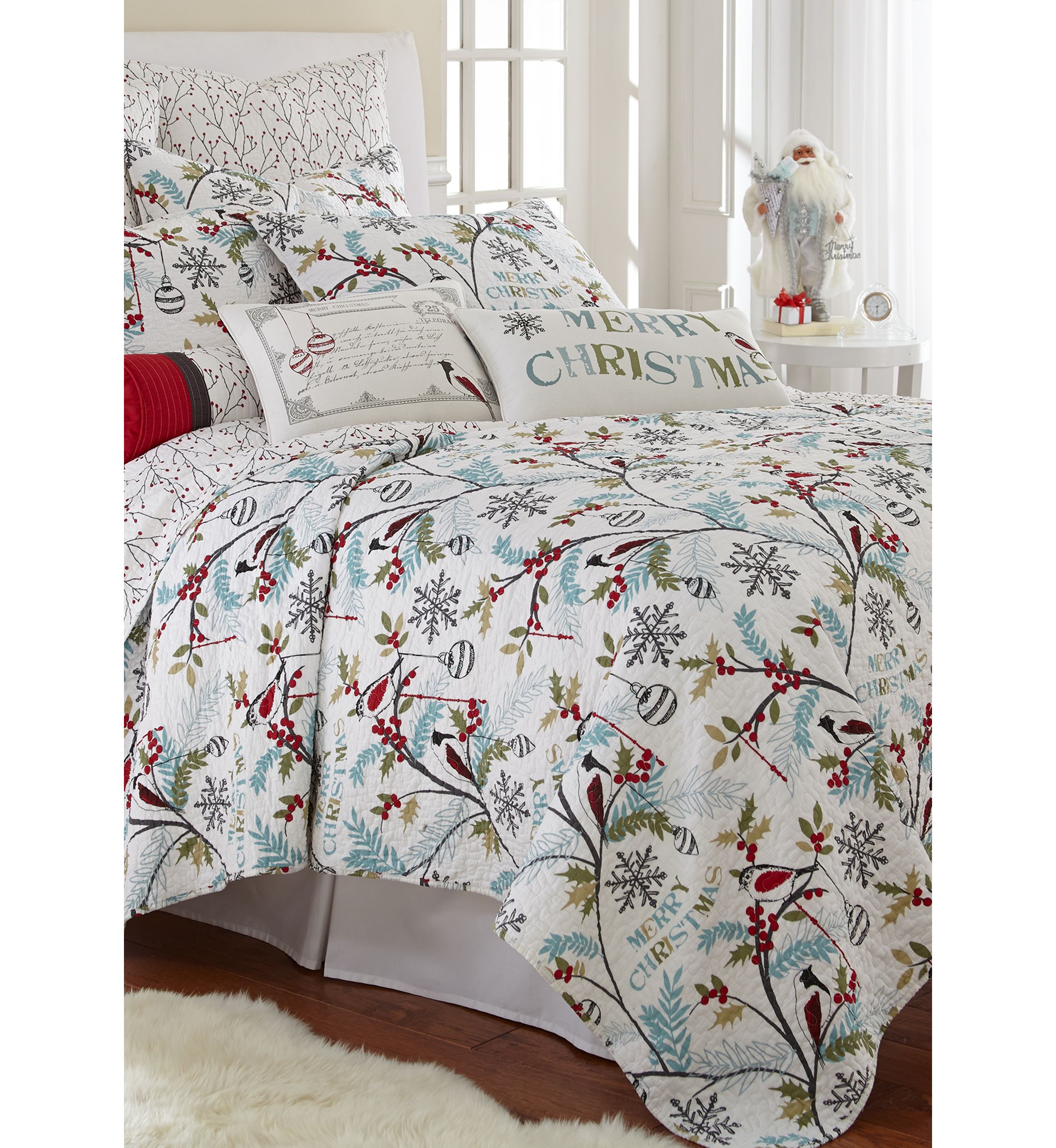 Holly Quilt Set