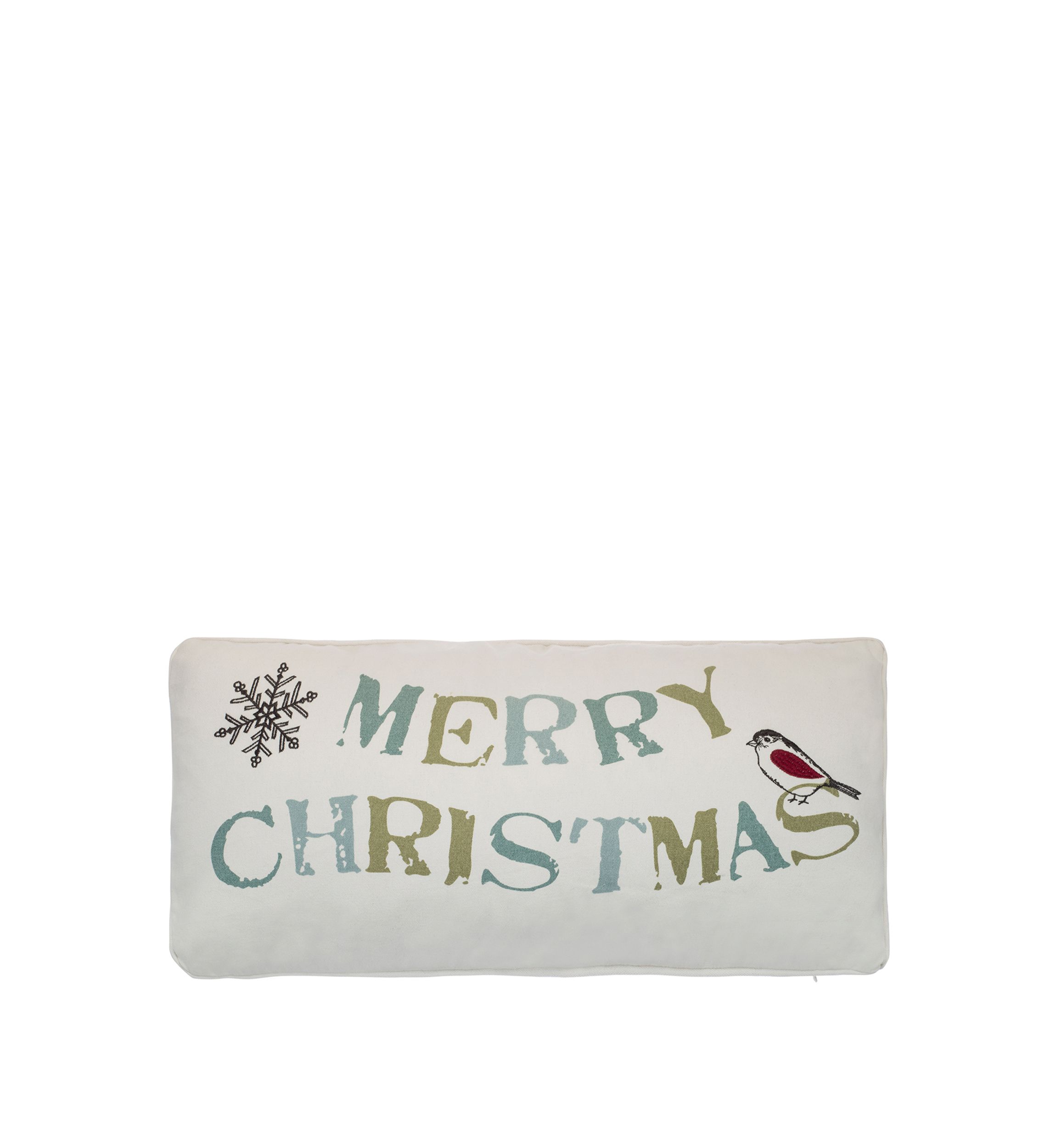 Holly Merry Christmas Pillow