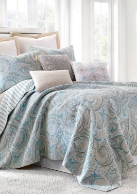levtex zarya neutral quilt set collectio