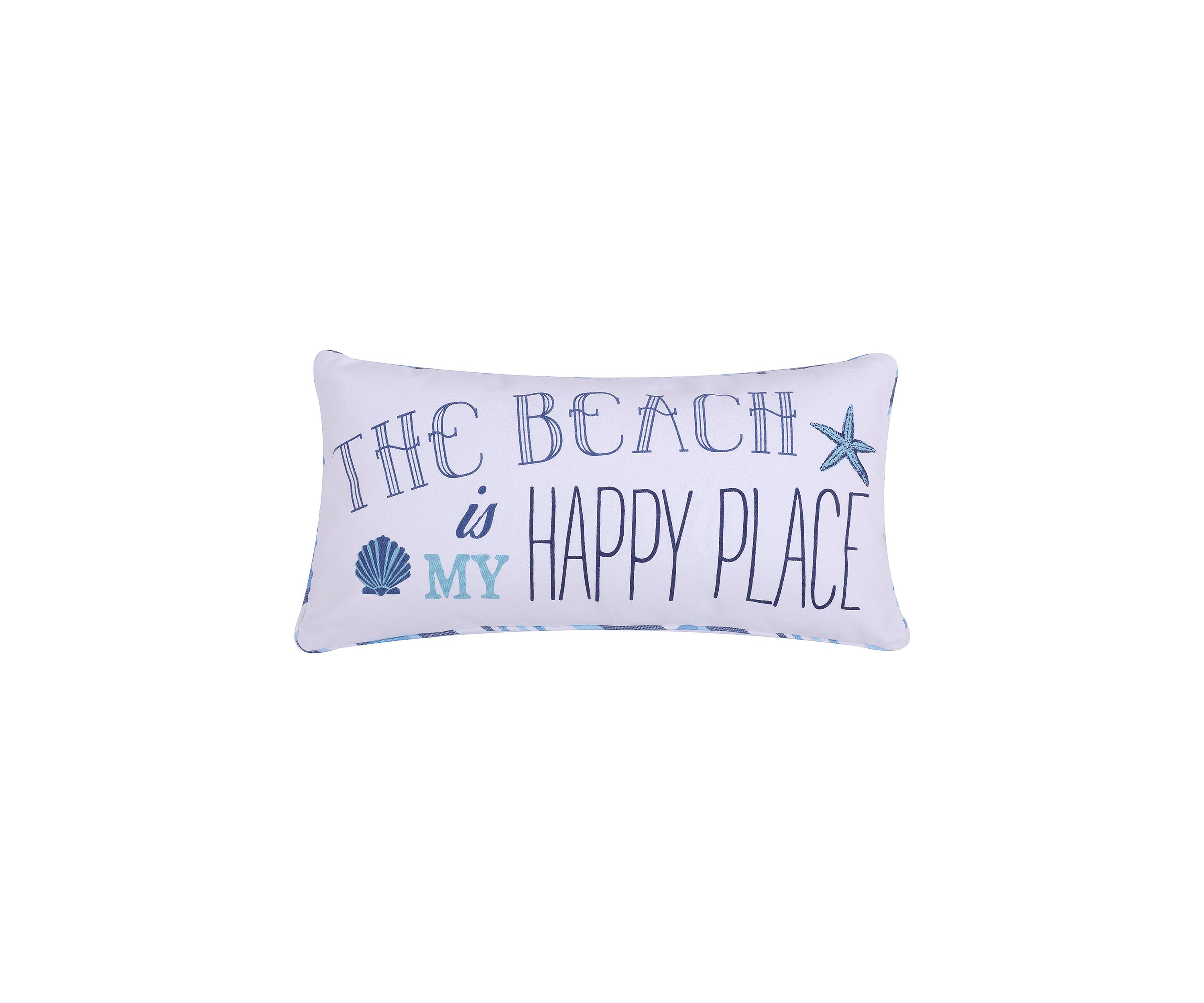Beach Happy Place Pillow