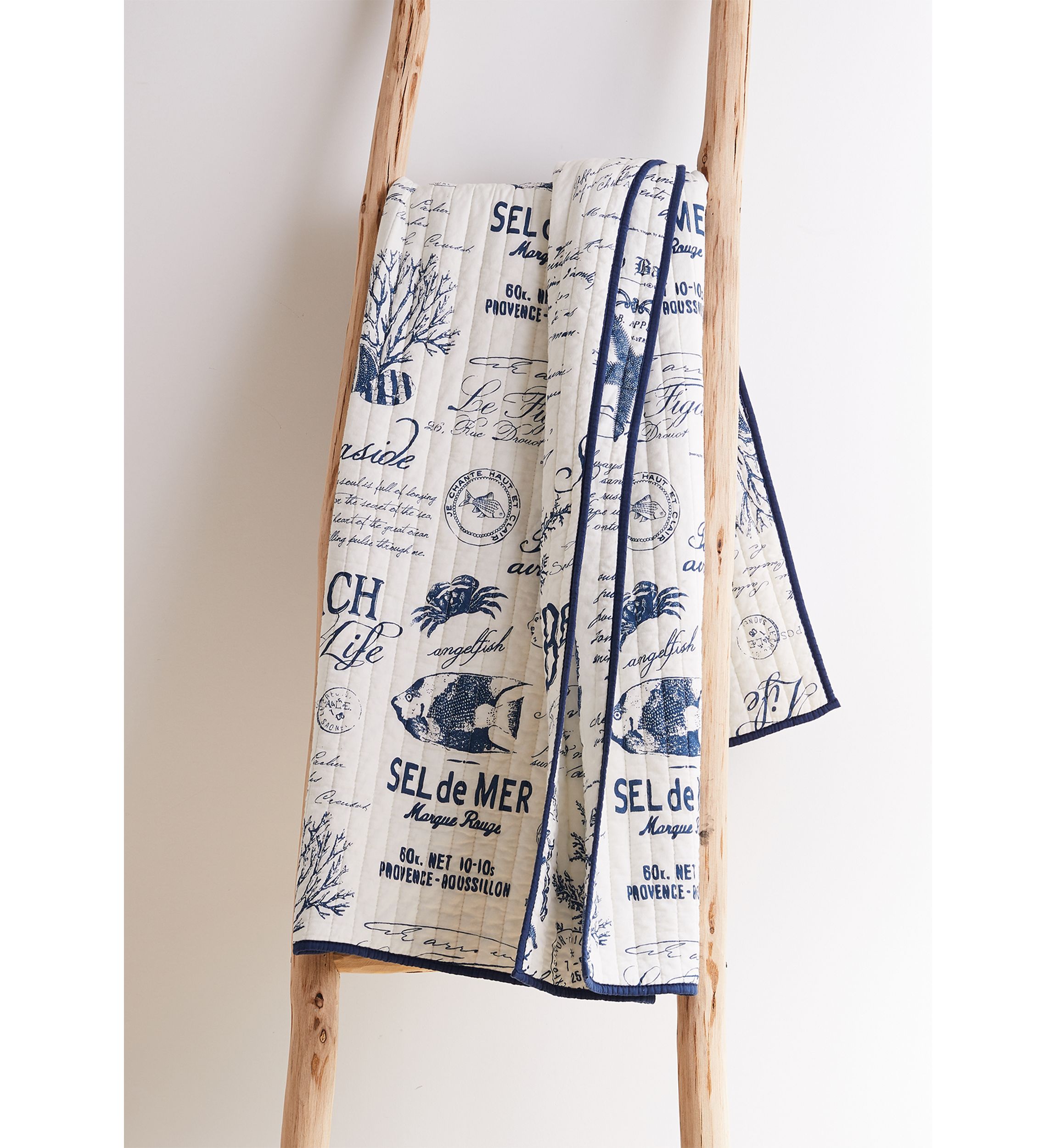  Beach Life Quilted Throw