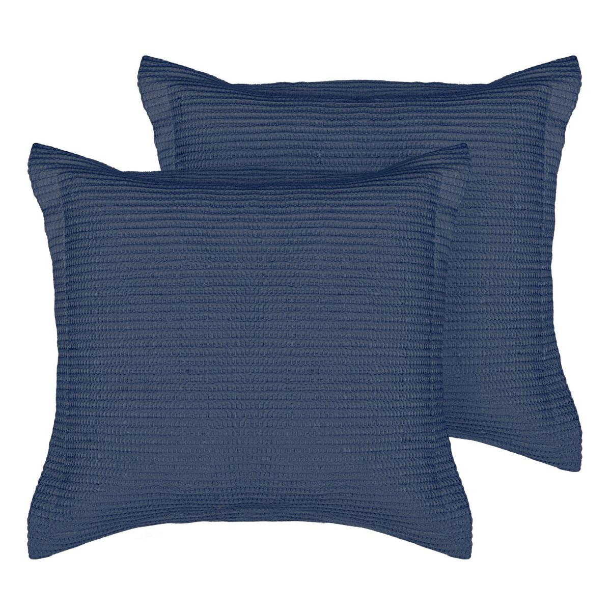 Cloud Waffle Euro Sham set of 2