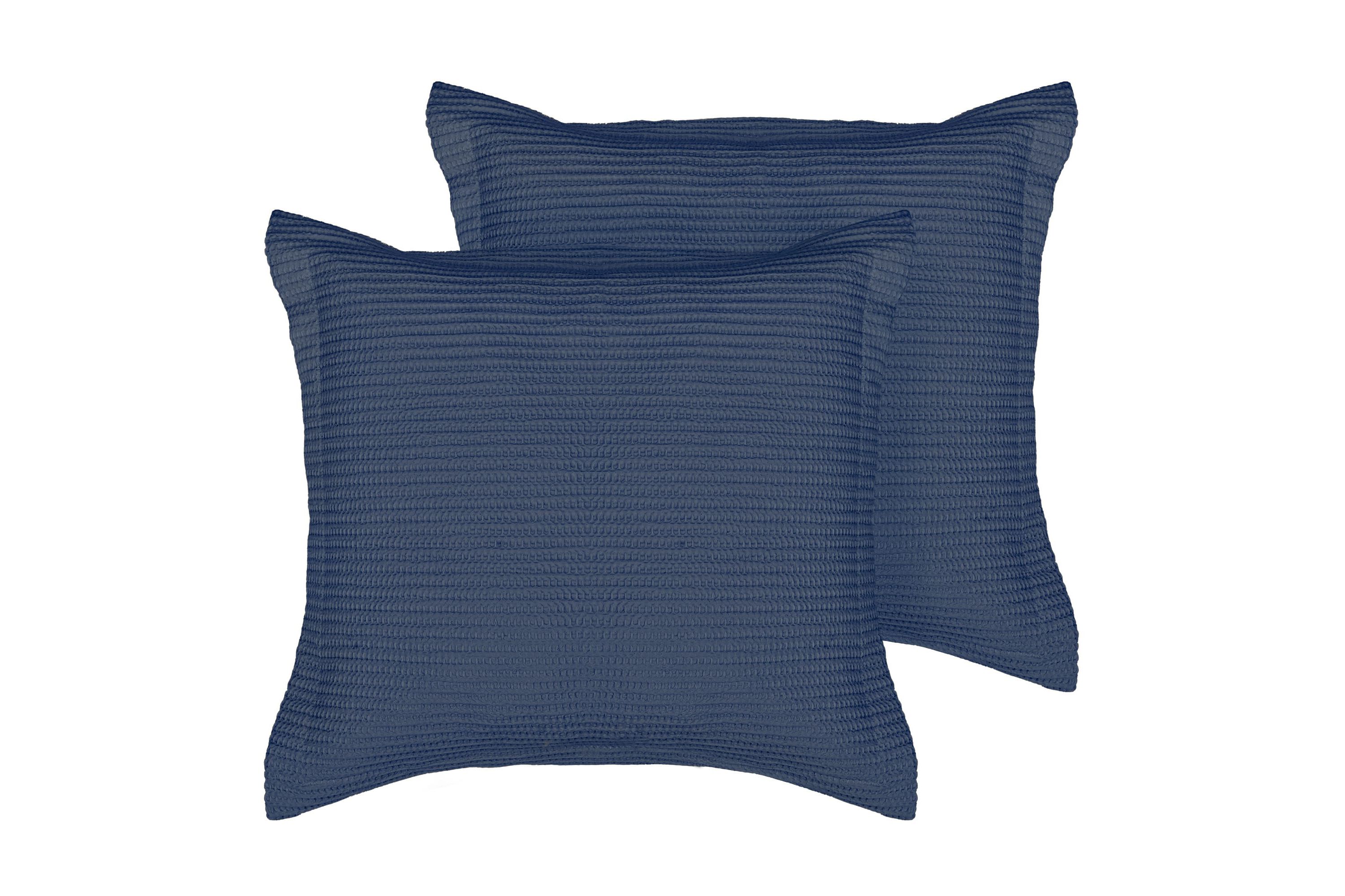 Cloud Waffle Euro Sham set of 2