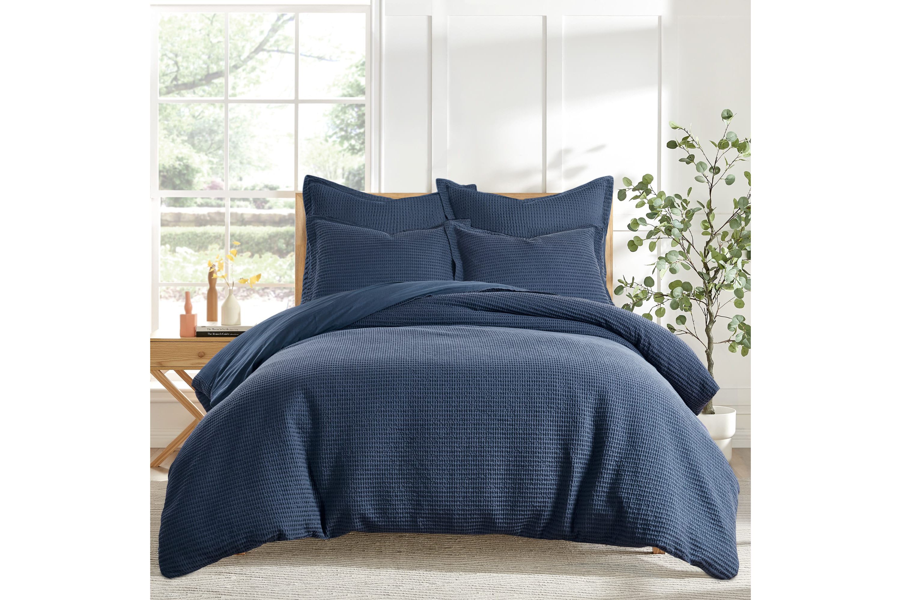 Cloud Waffle Euro Sham set of 2