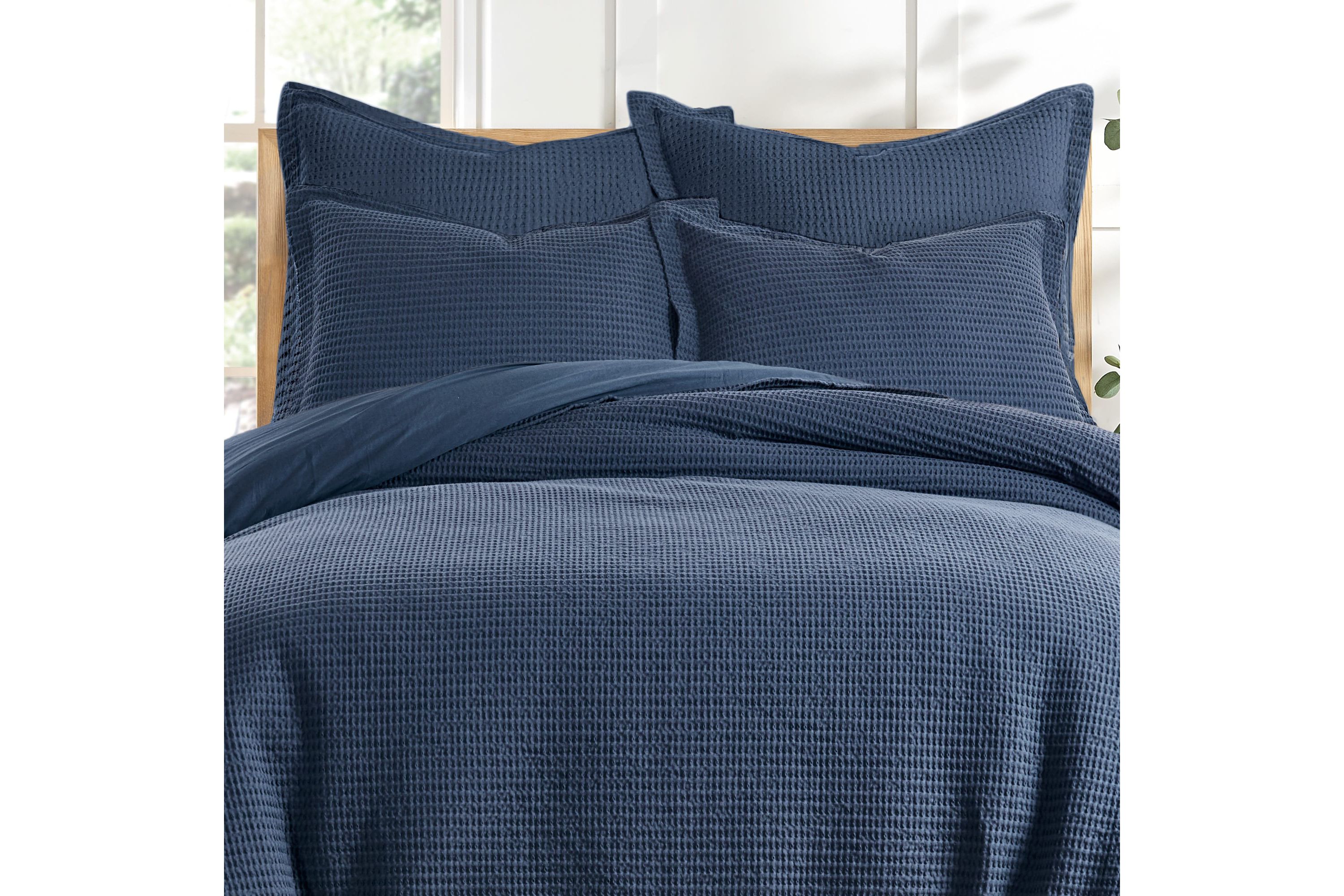 Cloud Waffle Euro Sham set of 2
