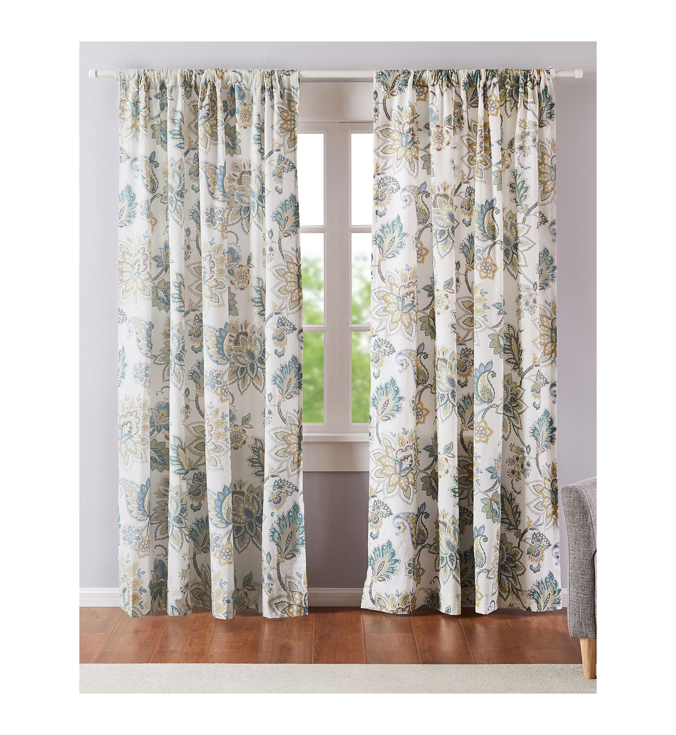  Palladium Gray Drape Panel - Set of 2