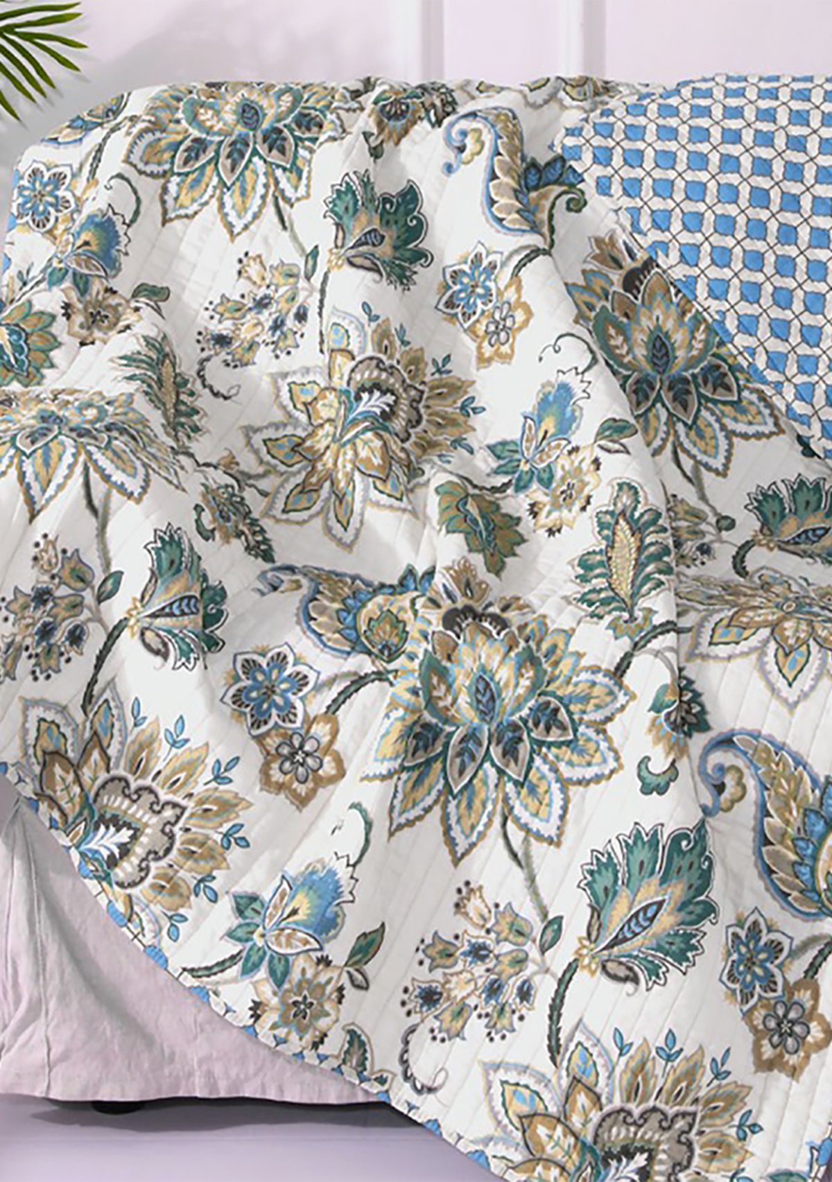 Palladium Quilted Throw