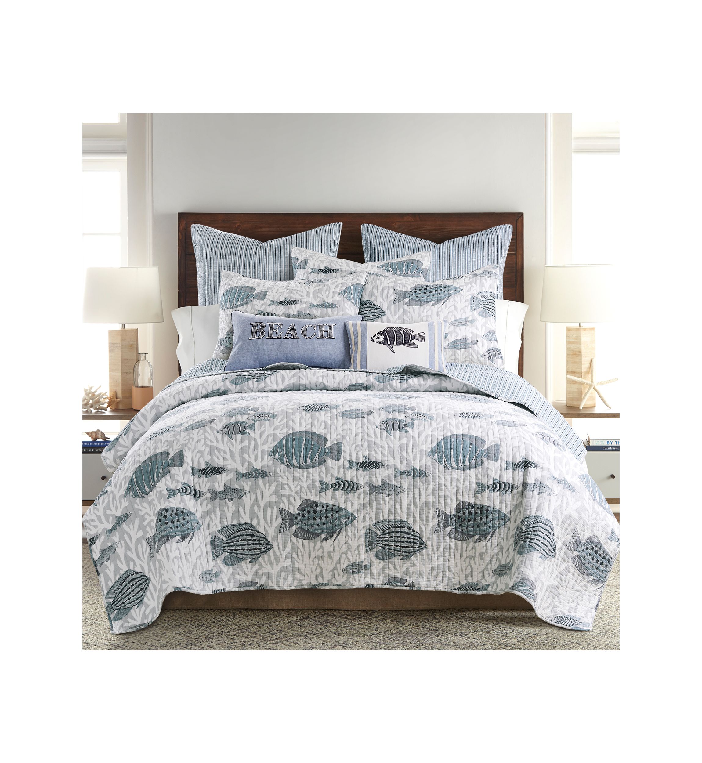 Cambria Fish Pillow