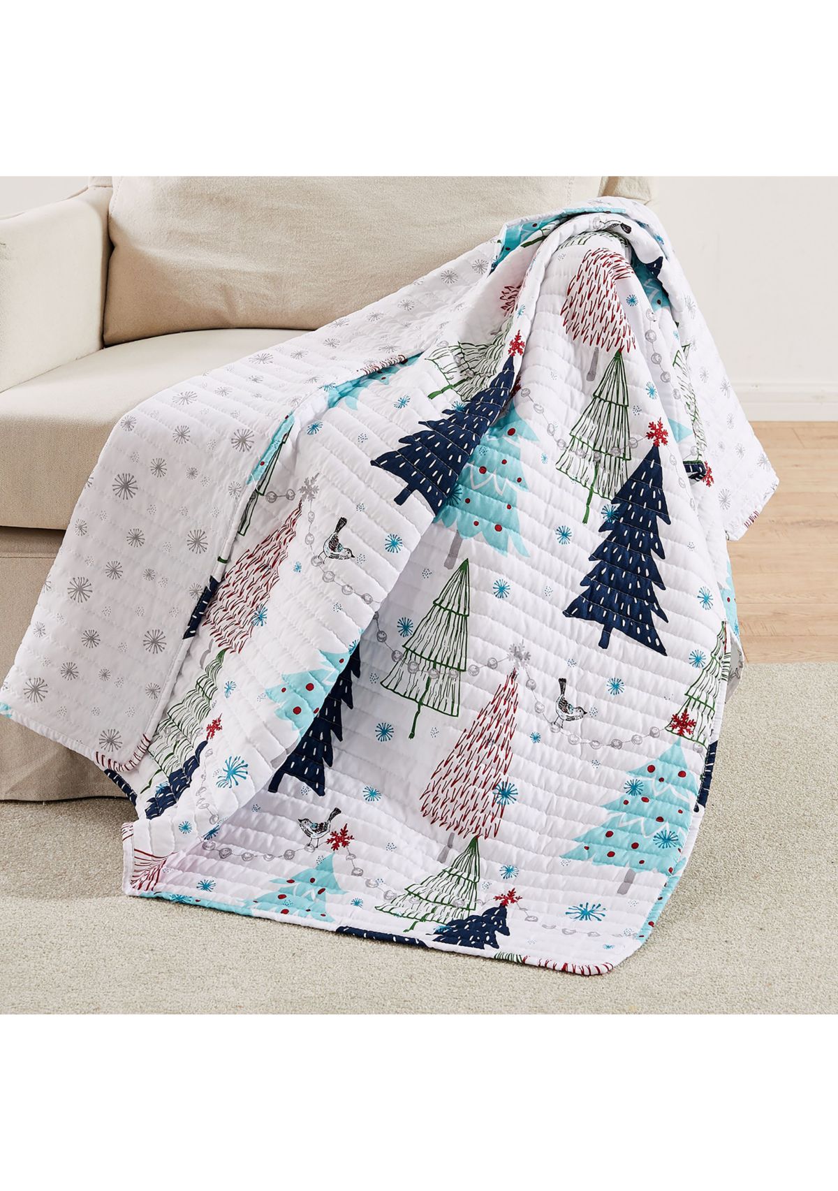 White Pine Quilted Throw