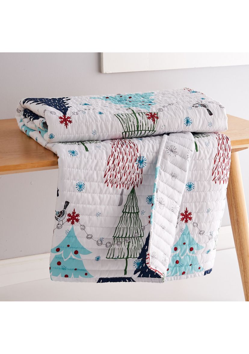 White Pine Quilted Throw