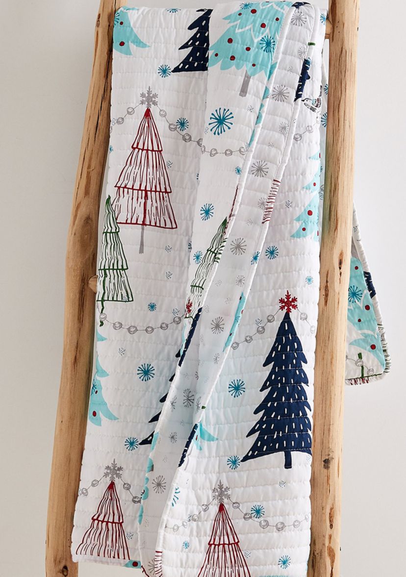 White Pine Quilted Throw