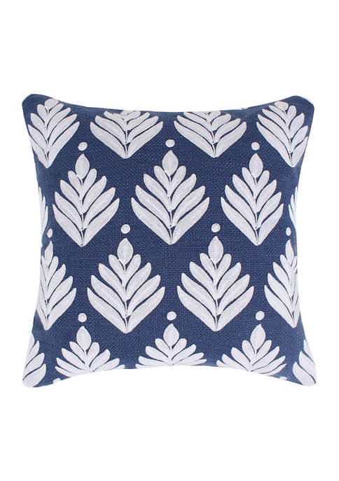Levtex Home Vintage Blossom Leaves Pillow