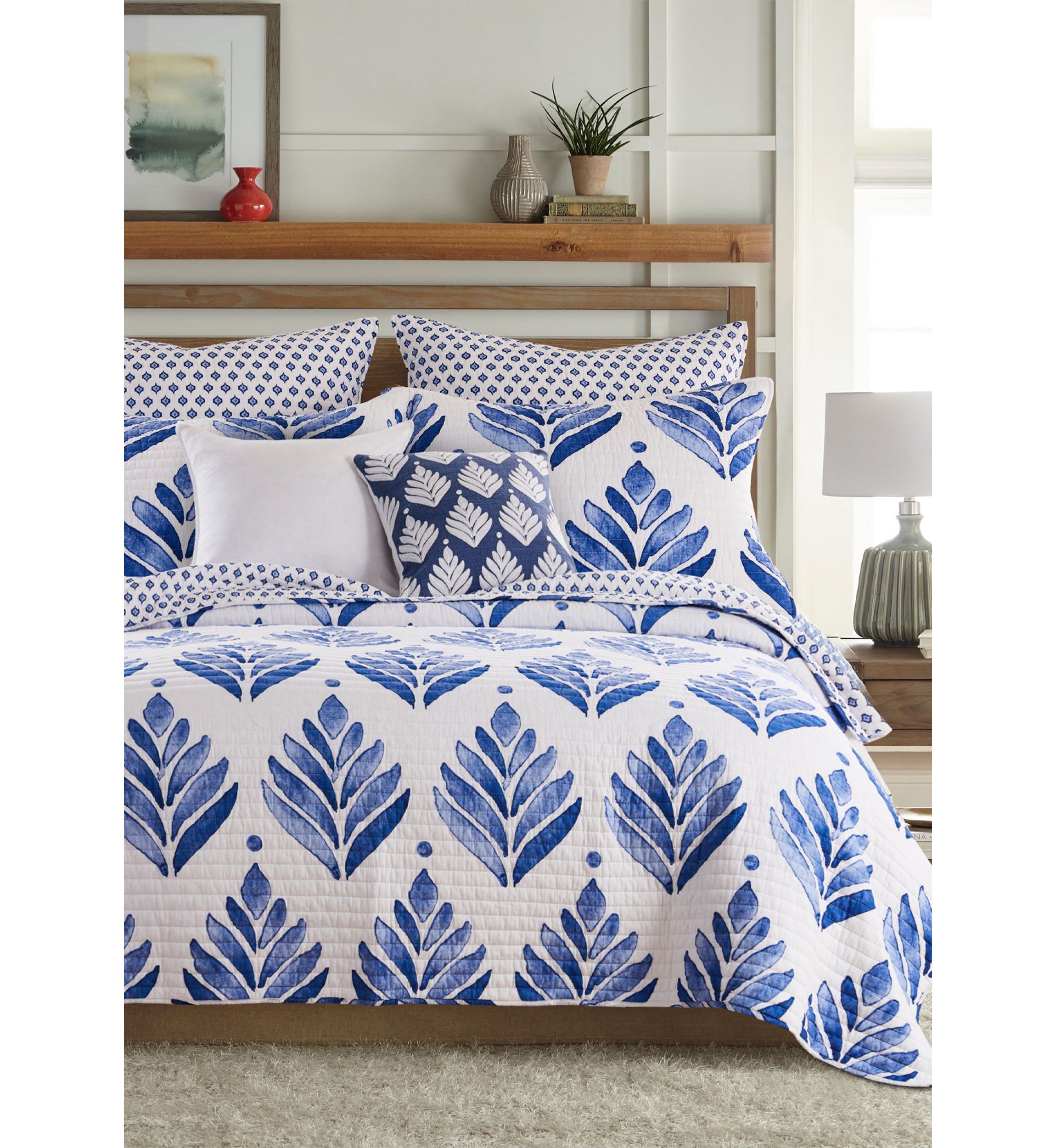 Vintage Blossom Twin Quilt Set