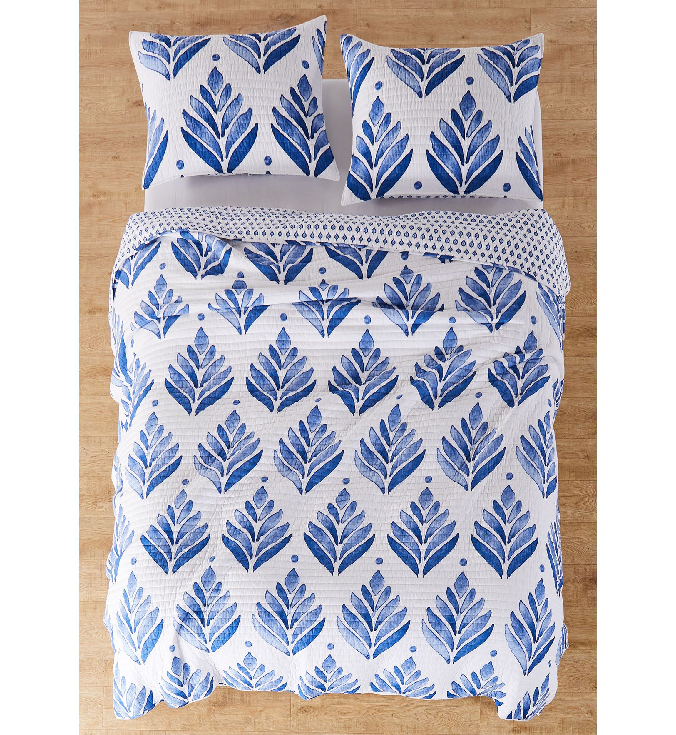 Vintage Blossom Twin Quilt Set