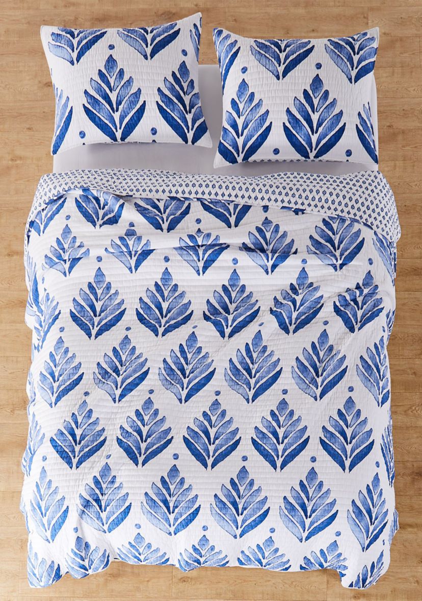 Vintage Blossom Twin Quilt Set