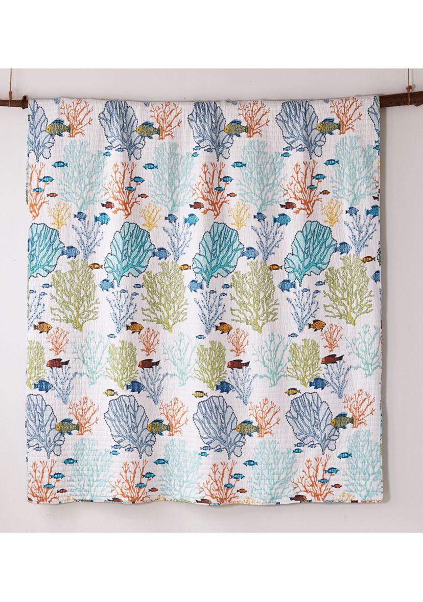 Deep Sea Multicolor Full/Queen Quilt Set