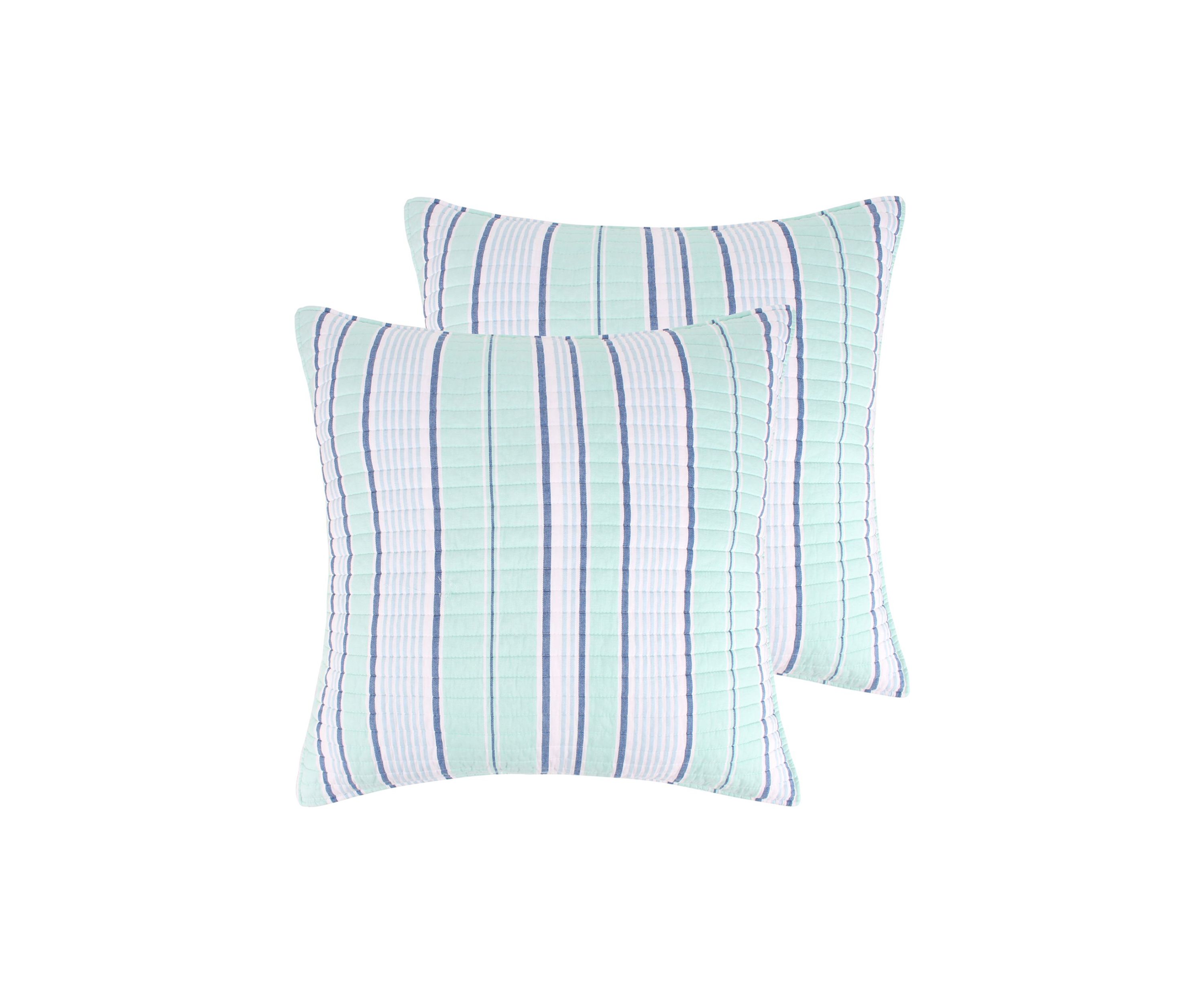 Deep Sea Multicolor Euro Shams - 2 Pack 