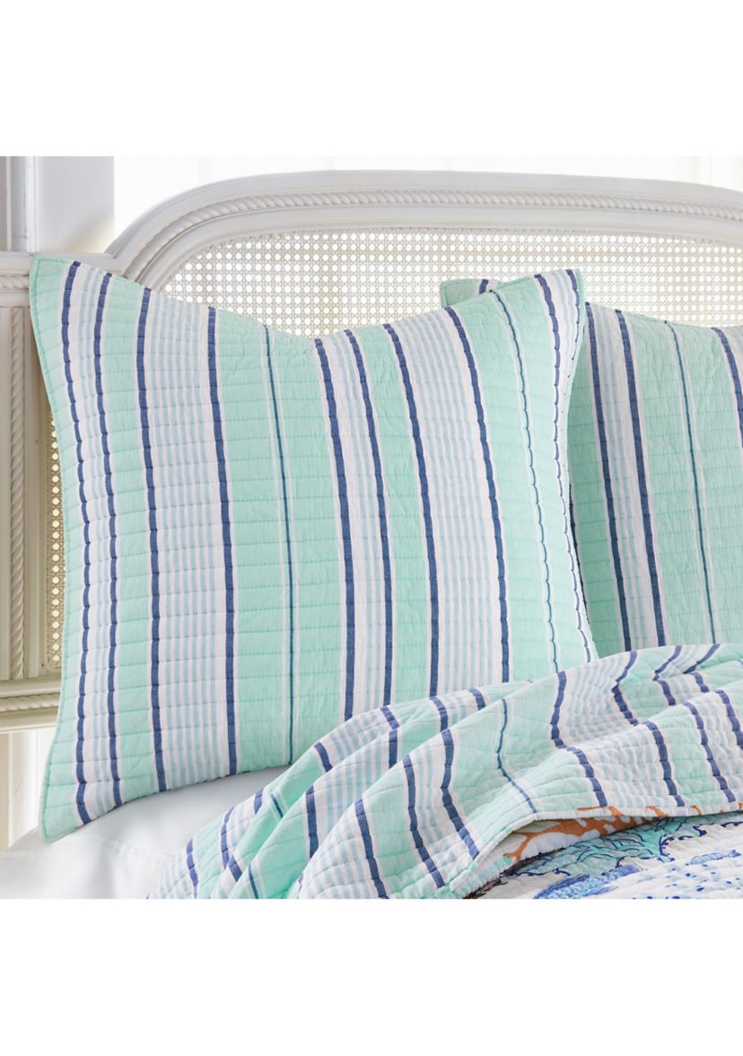 Deep Sea Multicolor Euro Shams - 2 Pack 
