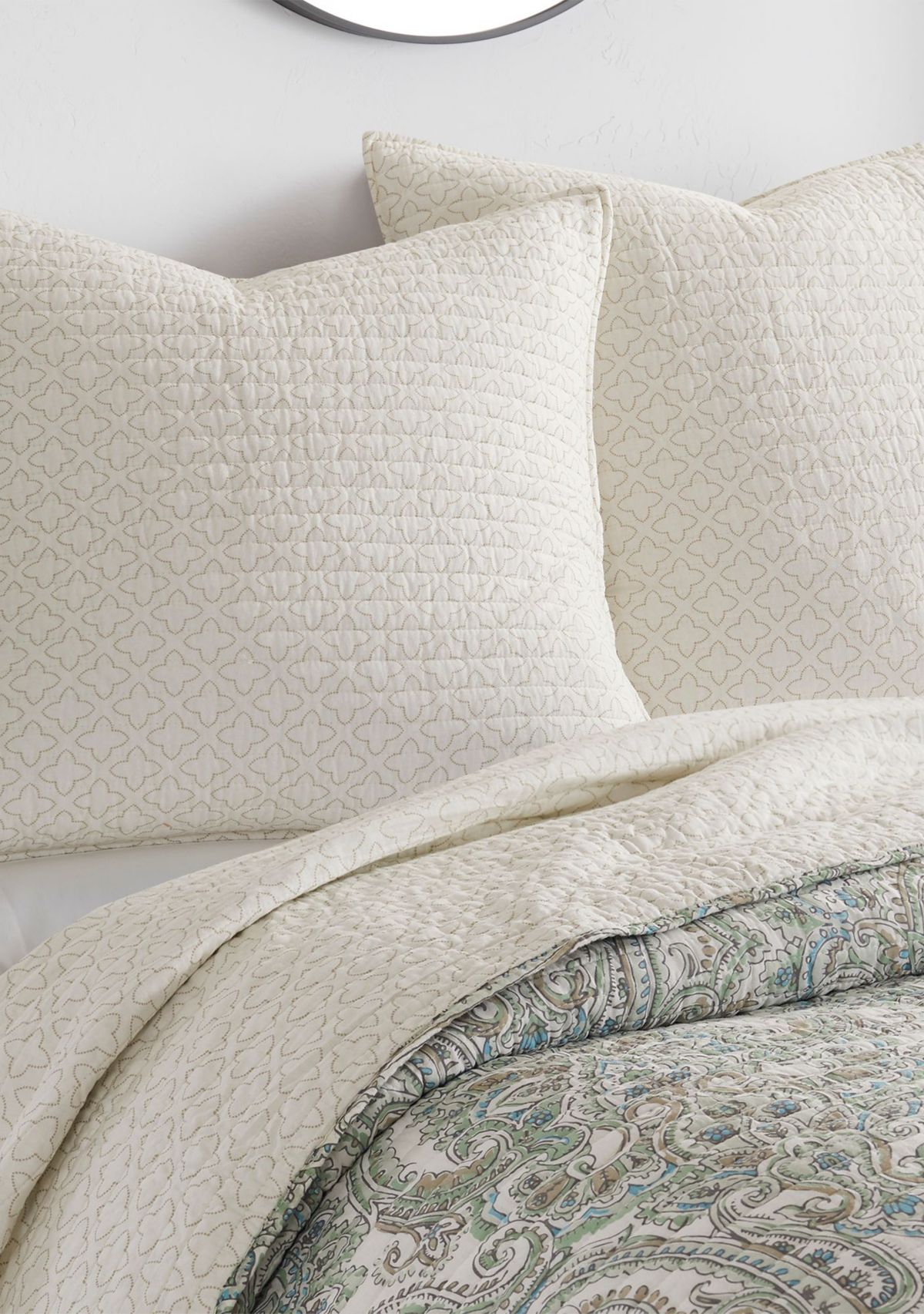 Assisi Mint Euro Sham 2pk